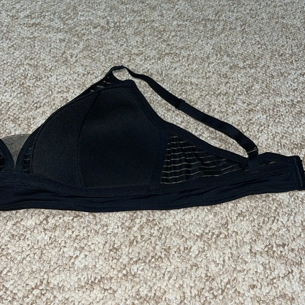 NWT Black Auden Bra Size L Without Underwire - Picture 4 of 6